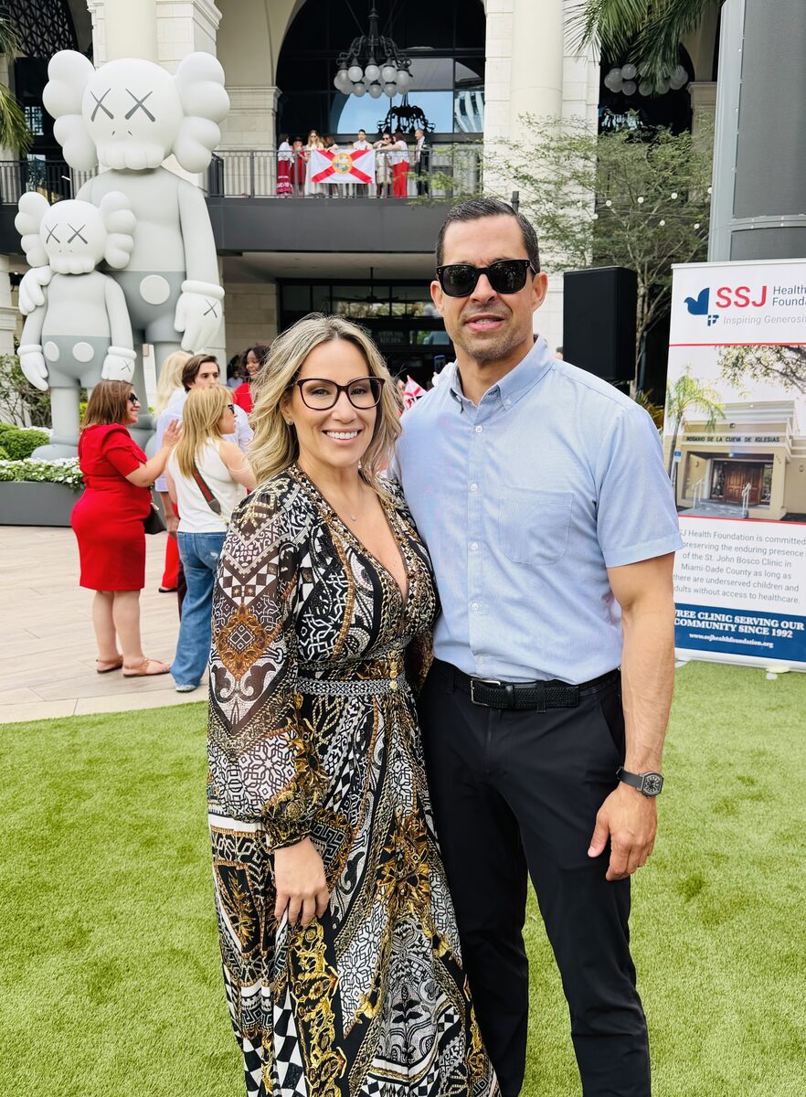 Jovianna Gonzalez at a South Florida community event