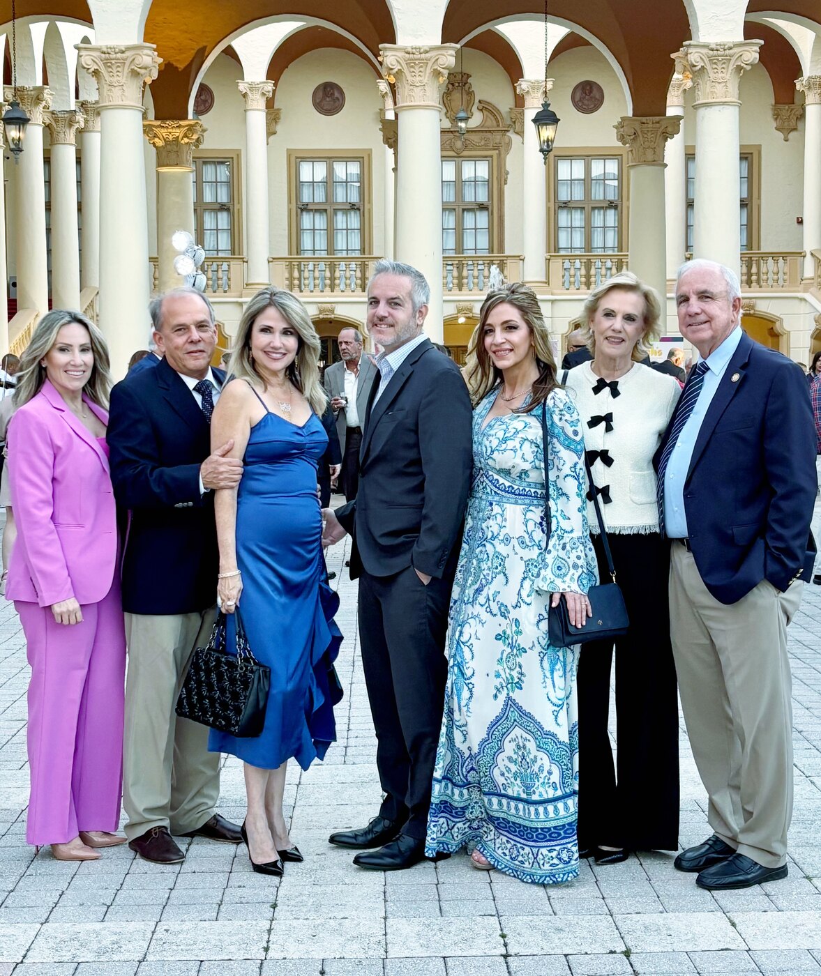 Jovianna Gonzalez at an evening civic reception in South Florida