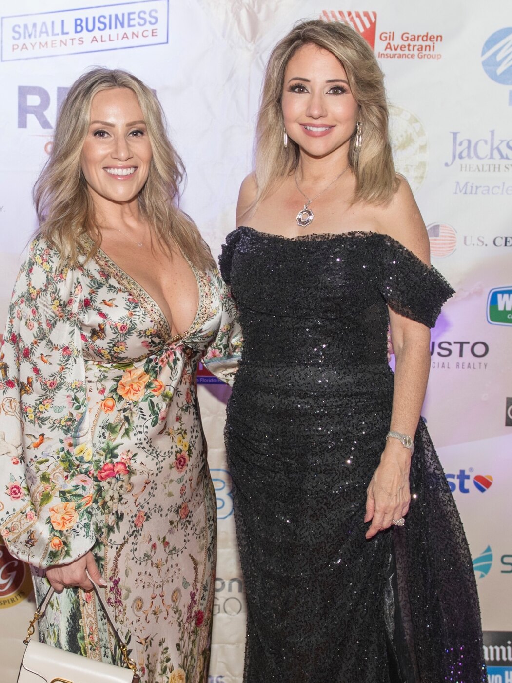 Jovianna Gonzalez at a South Florida charity gala